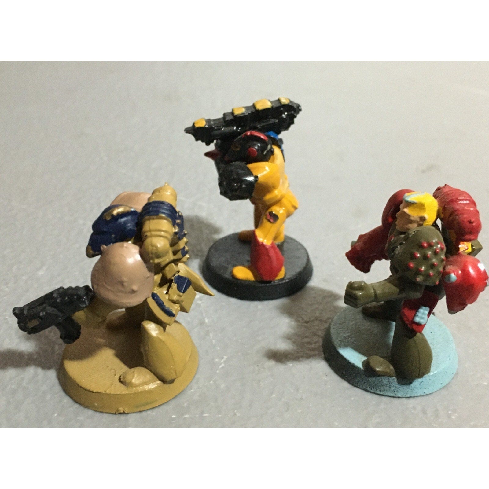 A19978 WARHAMMER 40K SPACE MARINES ROGUE TRADER RTB01 3 PK INCOMPLETE