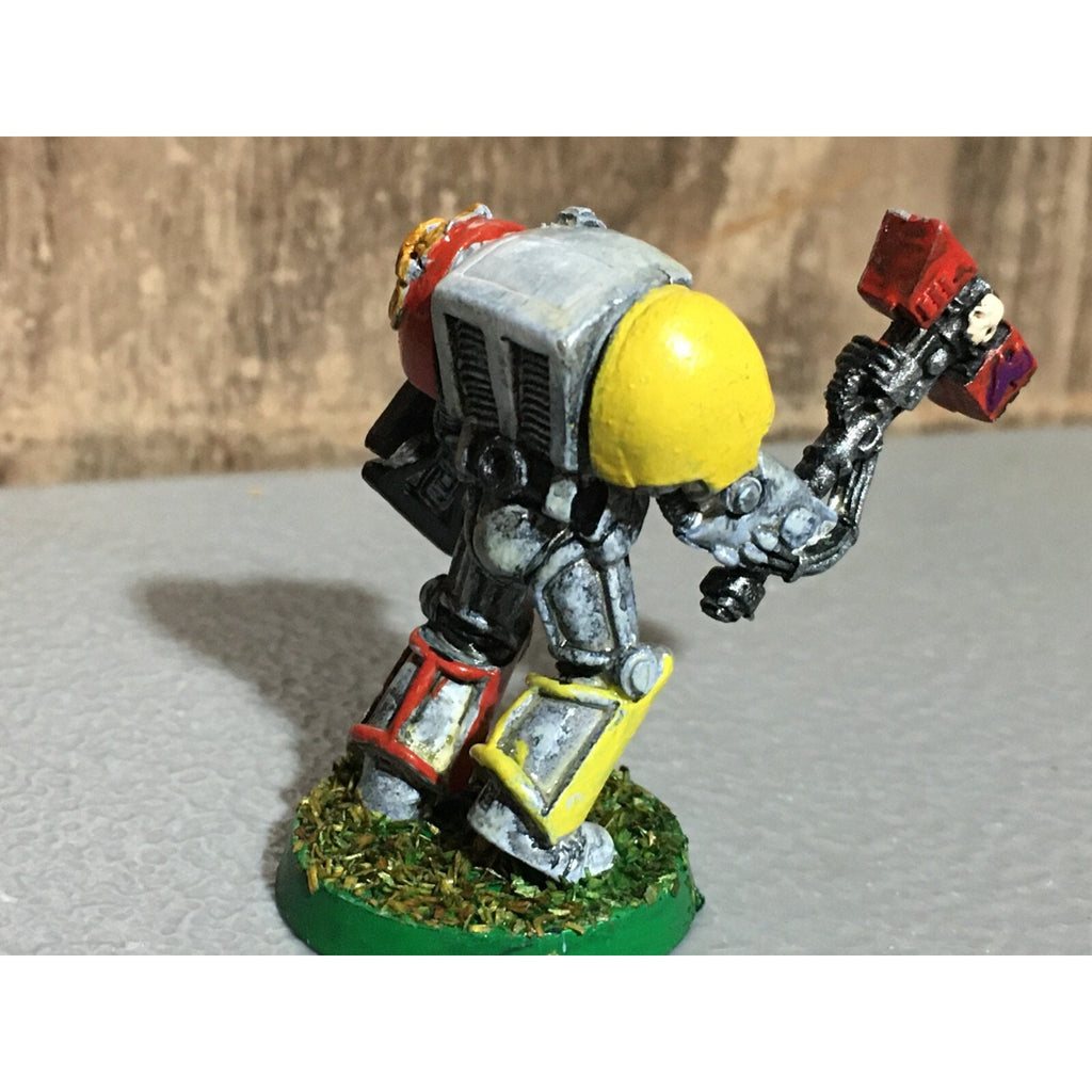A20729 WARHAMMER 40K METAL SPACE MARINES ROGUE TRADER TERMINATOR HAMMER SHIELD