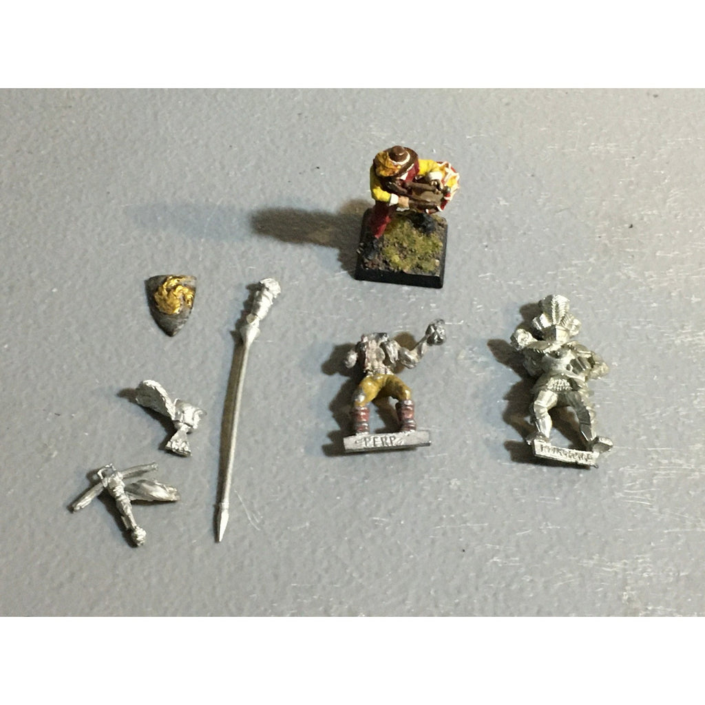 A32487 WARHAMMER FANTASY METAL EMPIRE BITS & INC LOT MUSICIAN REIKSGUARD GW