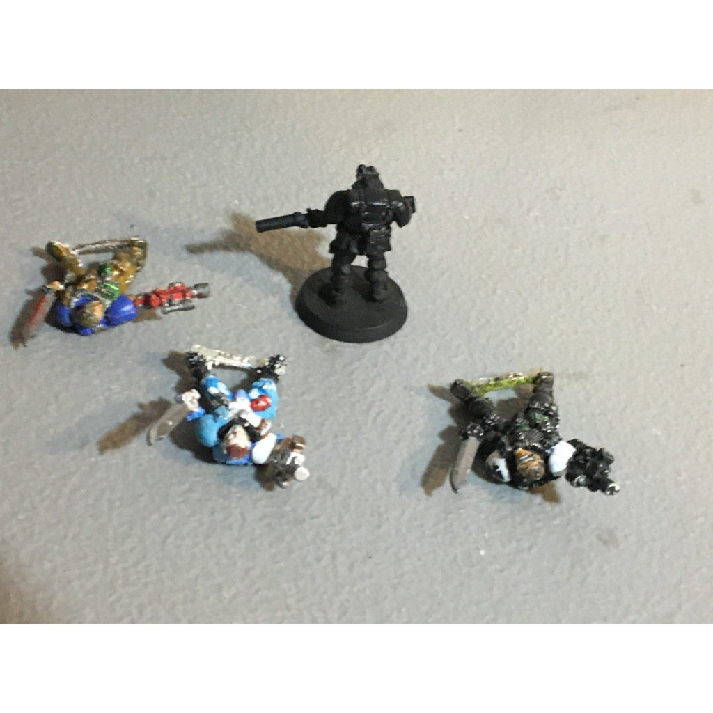 A29702 WARHAMMER 40K SPACE MARINES SCOUTS 4 PK GW GAMES WORKSHOP