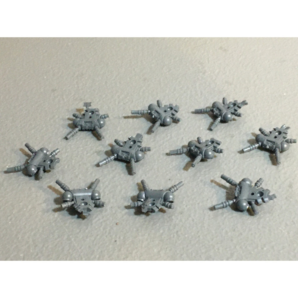 A29880 WARHAMMER 40K GREY KNIGHTS BITS LOT TELEPORTER BACKPACKS 10 PK GW