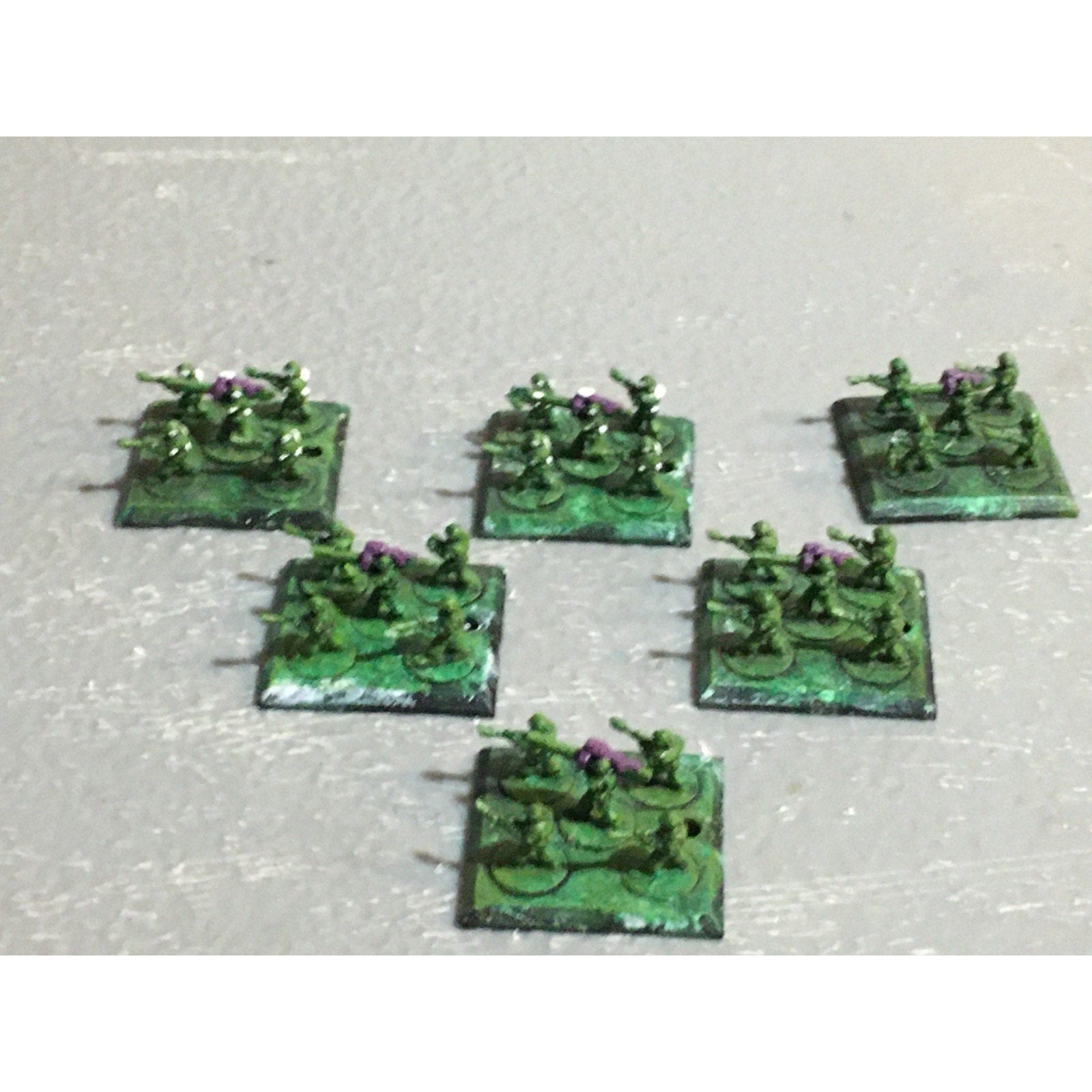 A24552 EPIC 40K IMPERIAL GUARD 6 BASES INFANTRY GAMES WORKSHOP WARHAMMER