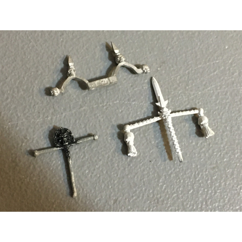 A29765 WARHAMMER FANTASY VAMPIRE COUNTS METAL BIT LOT BAR BANNER POLE CLIPPED GW