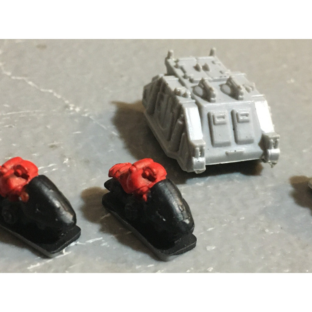 A21347 EPIC 40K SPACE MARINES 4 BIKES & METAL DREADNOUGHT GW GAMES WORKSHOP