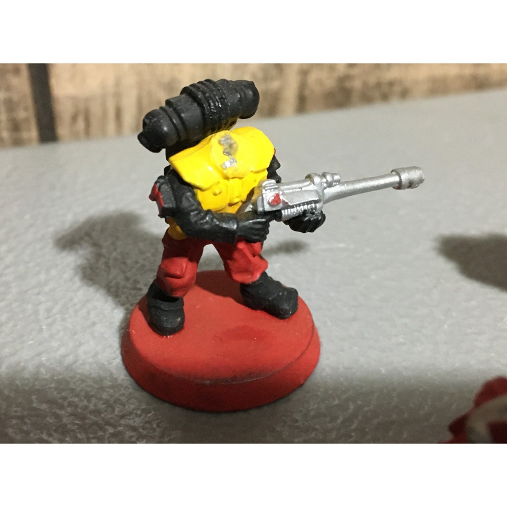 A19985 WARHAMMER 40K IMPERIAL GUARD ROGUE TRADER RTB07 4 PK ASTRA INCOMPLETE