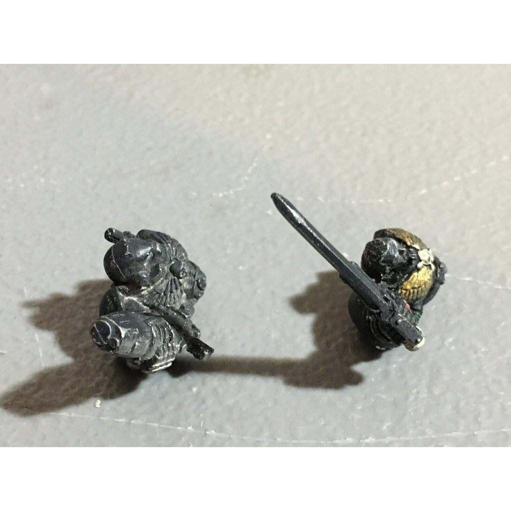 A21011 WARHAMMER 40K SPACE MARINES METAL BIKE BIKER CAPTAIN BROTHER TORSO PLASMA