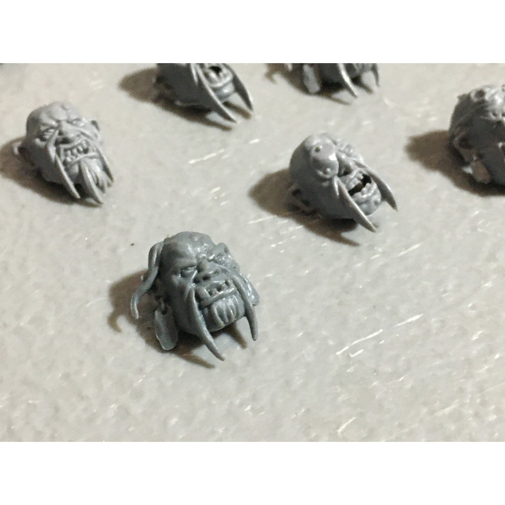 A22577 WARHAMMER FANTASY OGRE KINGDOMS BITS LOT HEADS GAMES WORKSHOP GW
