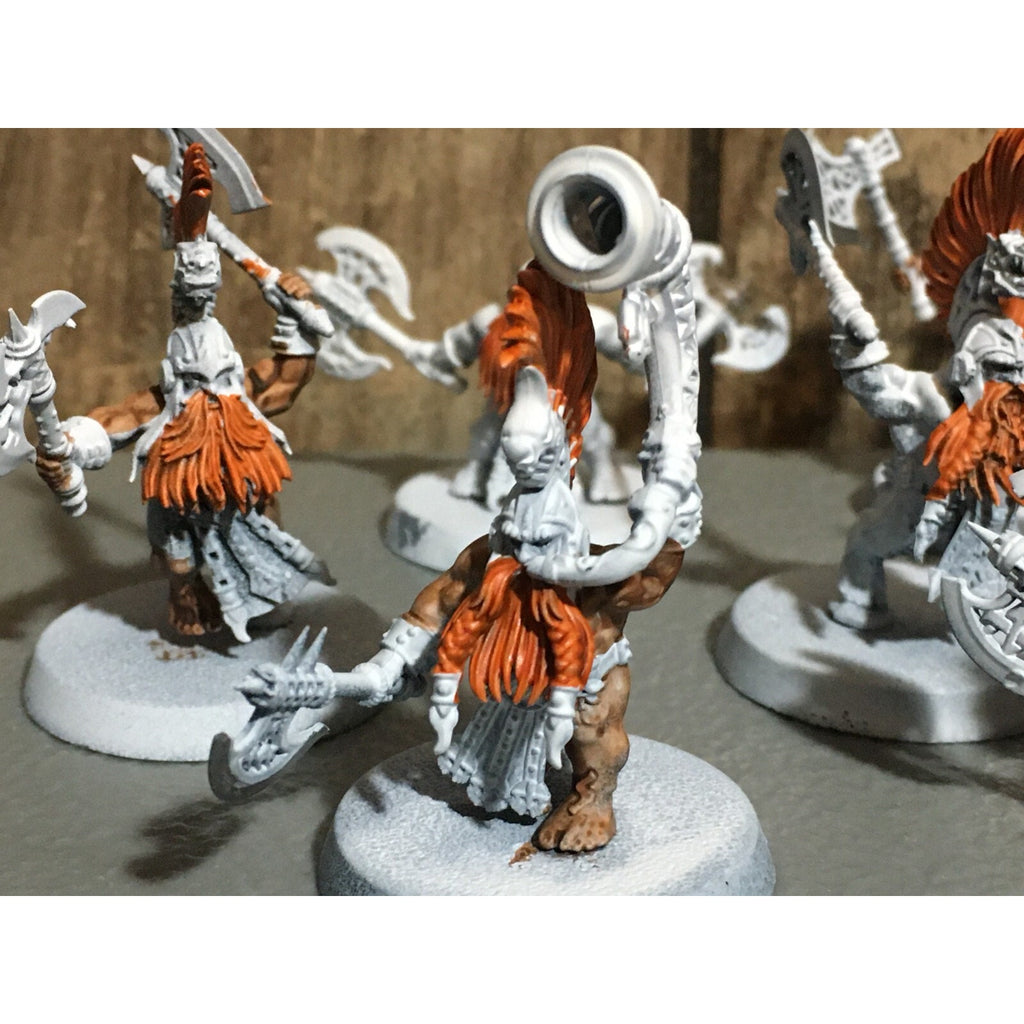 A20181 WARHAMMER FANTASY AOS FYRESLAYERS VULKITE BERZERKERS 10 PK PRIMED