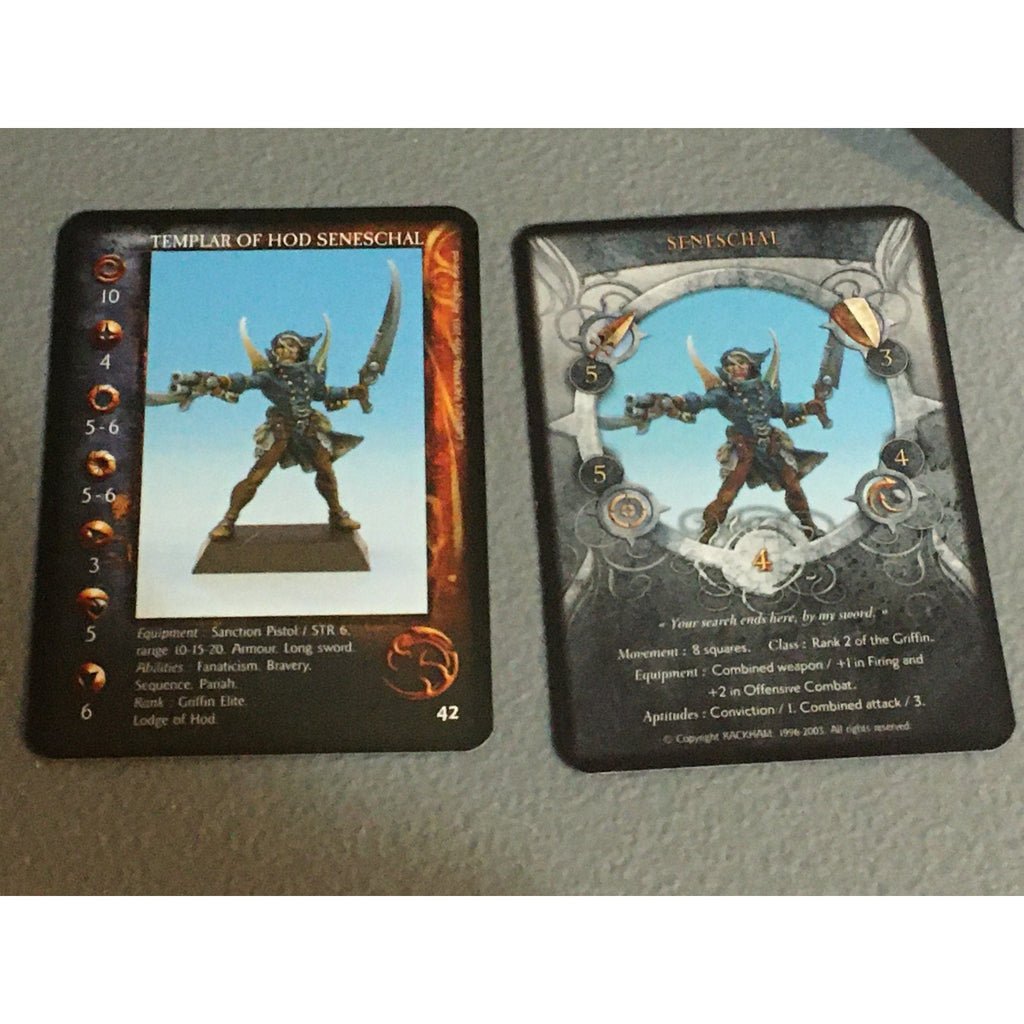 A32711 RACKHAM CONFRONTATION GRIFFINS TEMPLARS OF HOD METAL TABLETOP