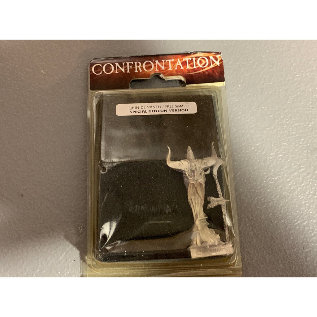 A10445 RACKHAM CONFRONTATION METAL OOP NIB EJHIN DE VANTH GENCON NEW SEALED