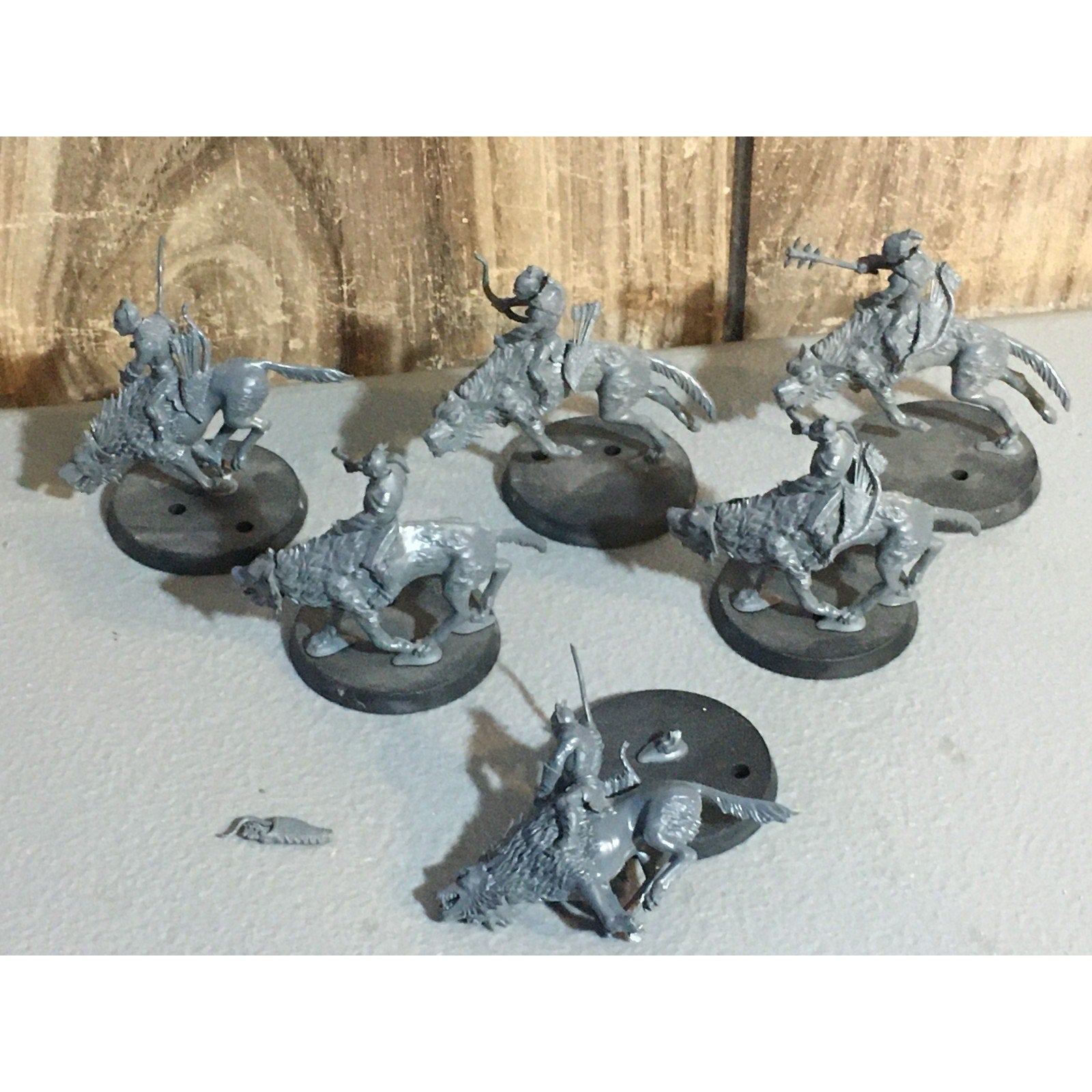 A30329 LOTR LORD OF THE RINGS GW GAMES WORKSHOP HUNTER ORCS ON FELL WARGS