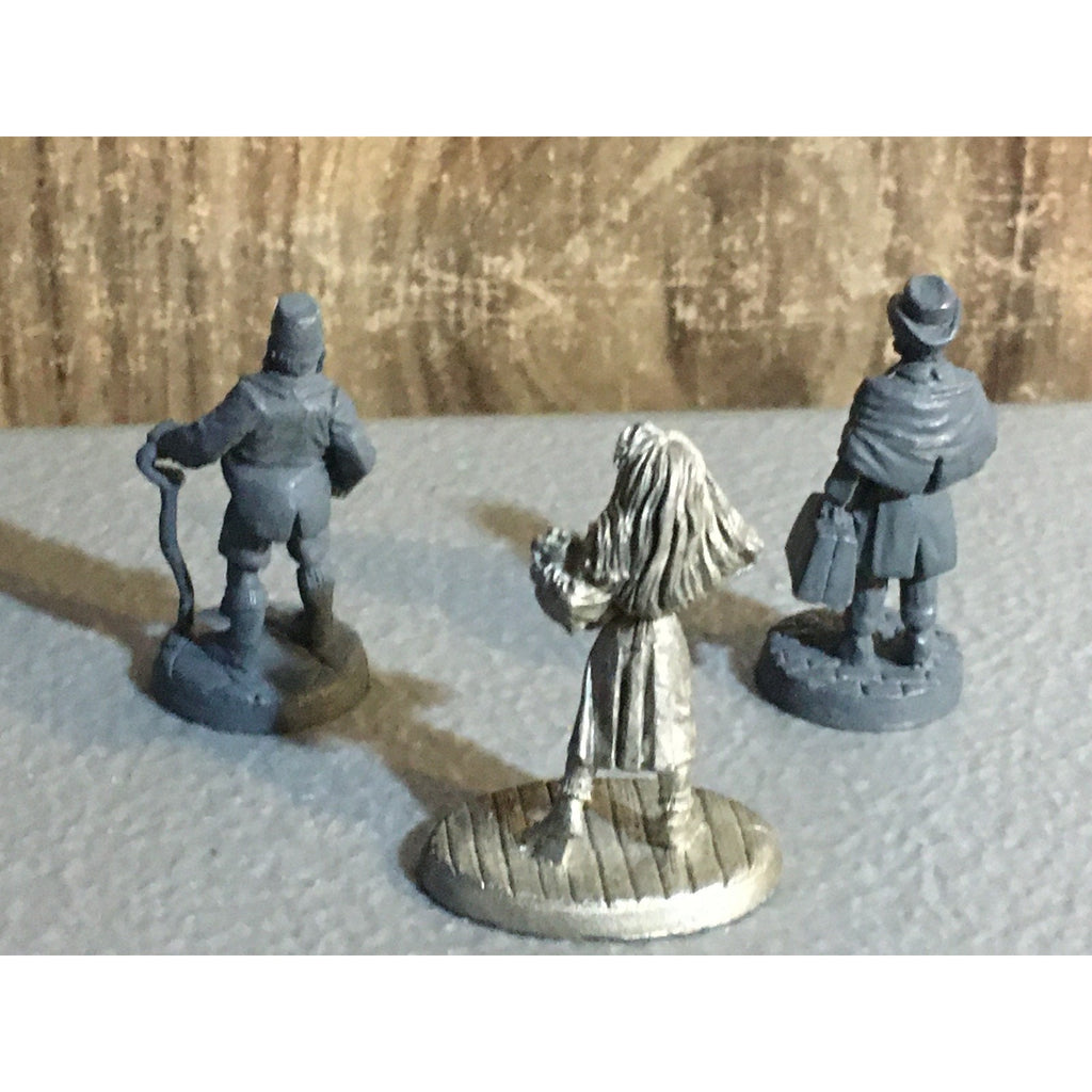 A32620 RAL PARTHA MINIATURES METAL 3 PK VILLAGER BARMAID DOCTOR LAWYER D&D