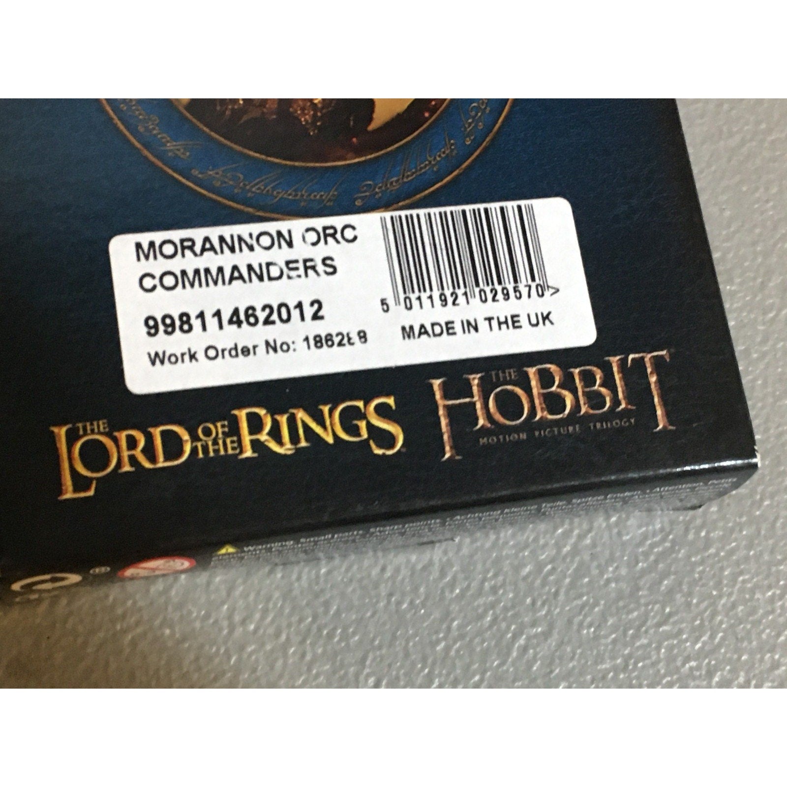 A32651 LOTR LORD OF RINGS GW GAMES WORKSHOP MORANNON ORC COMMANDERS NIB NEW