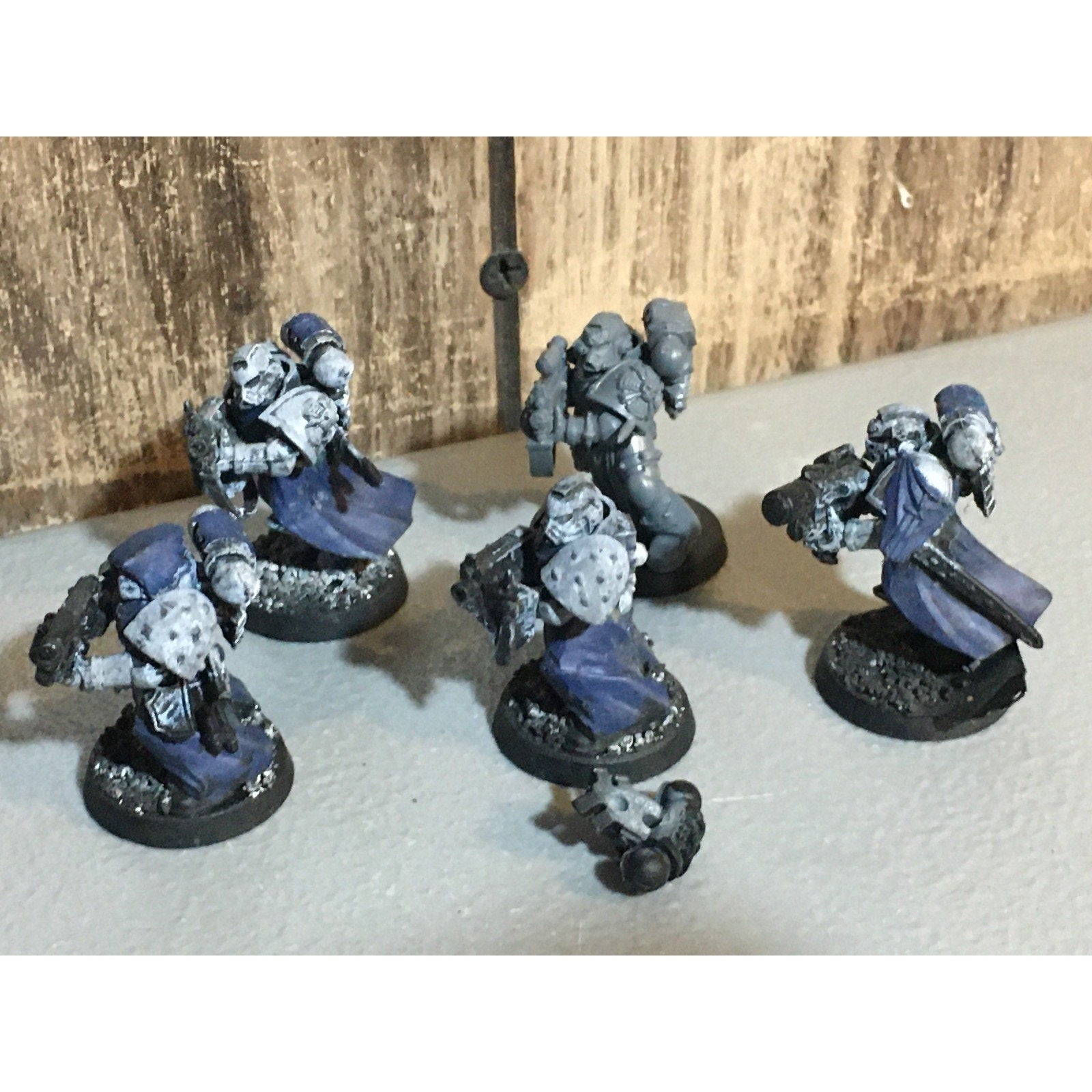 A29043 WARHAMMER 40K SPACE MARINES DARK ANGELS VETERANS 5 PK GW GAMES WORKSHOP