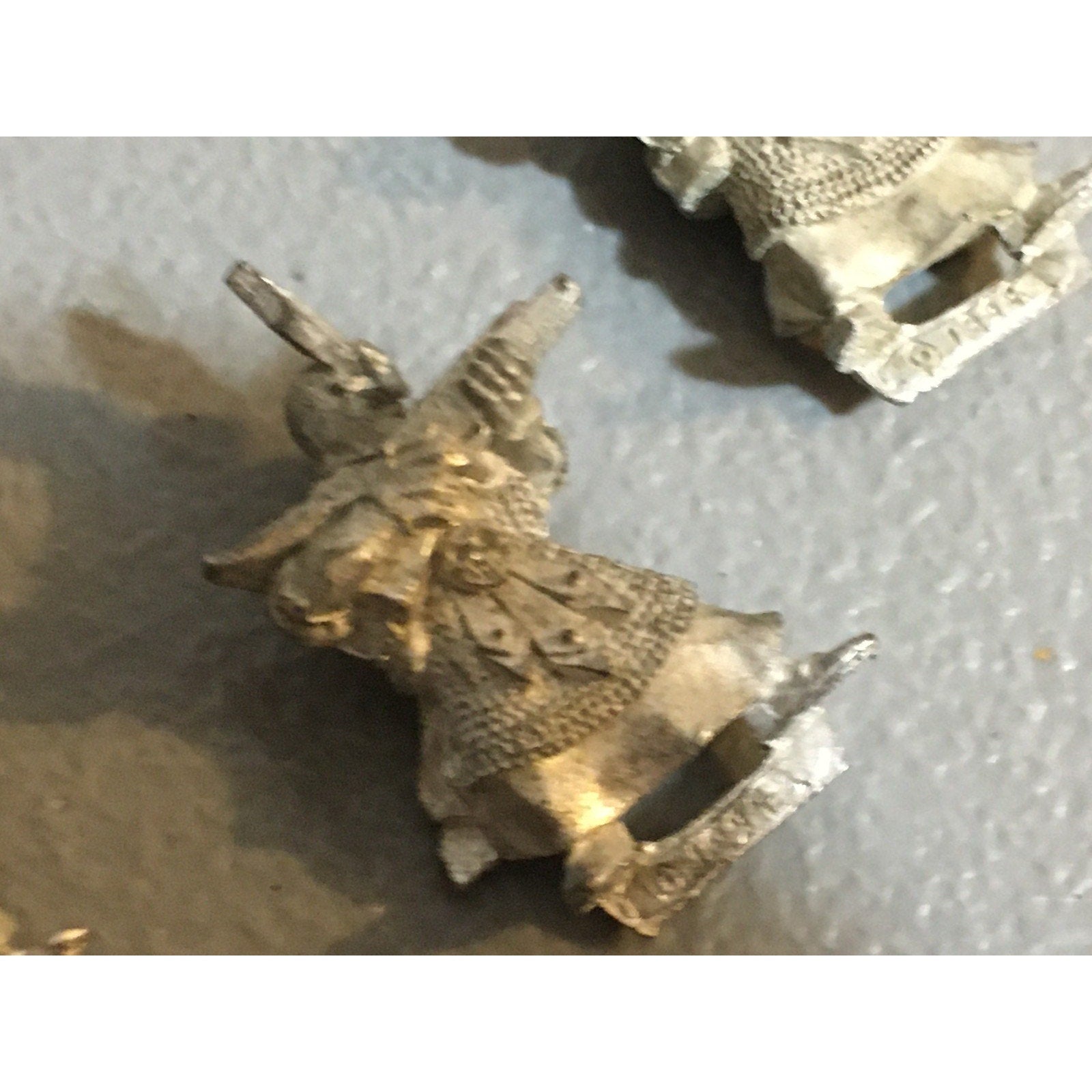 A31494 WARHAMMER FANTASY MARAUDER METAL DARK ELVES CROSSBOWMEN 3 PK MISS 1 XBOW