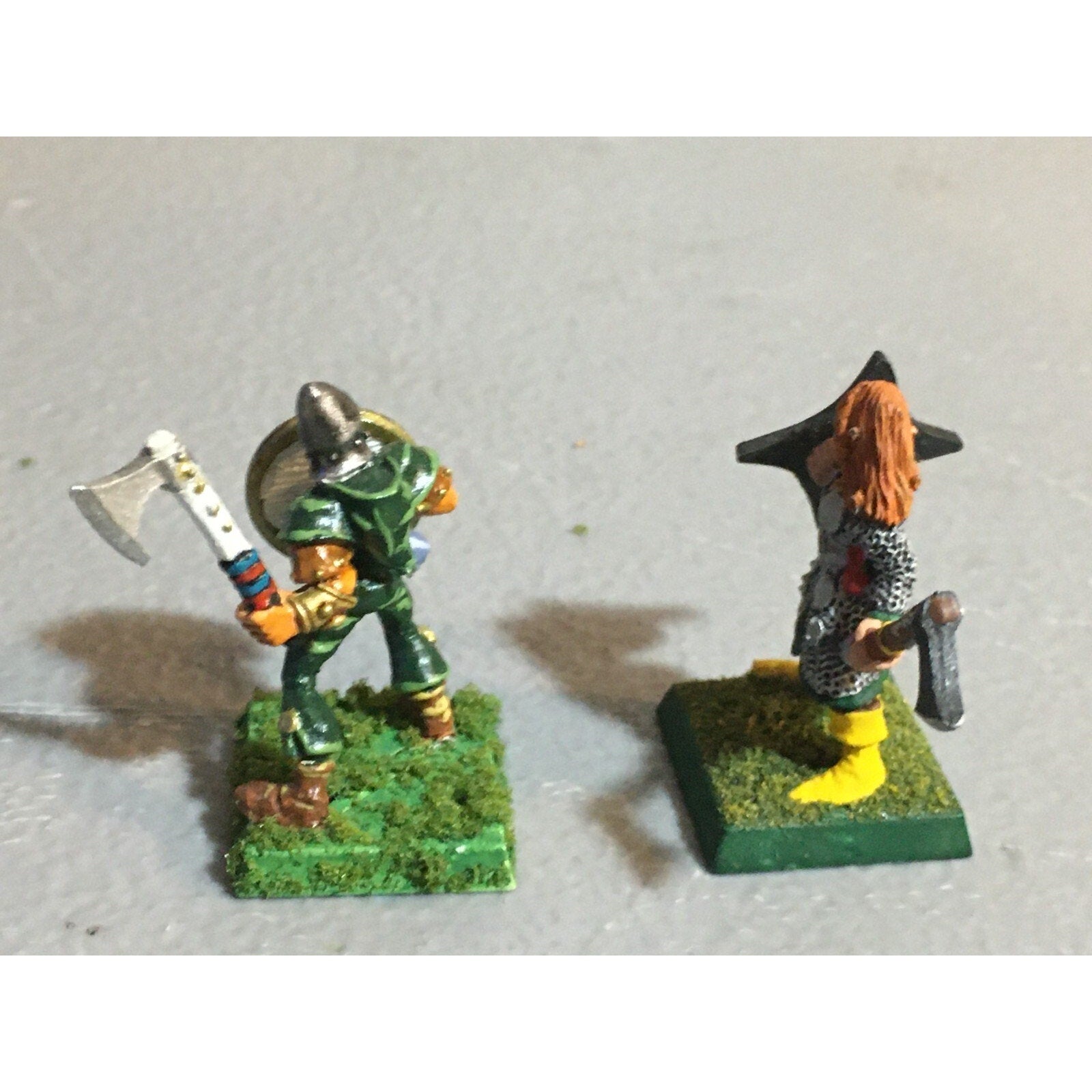 A18755 WARHAMMER FANTASY MARAUDER METAL WOOD ELVES WARRIORS 2 PK GW