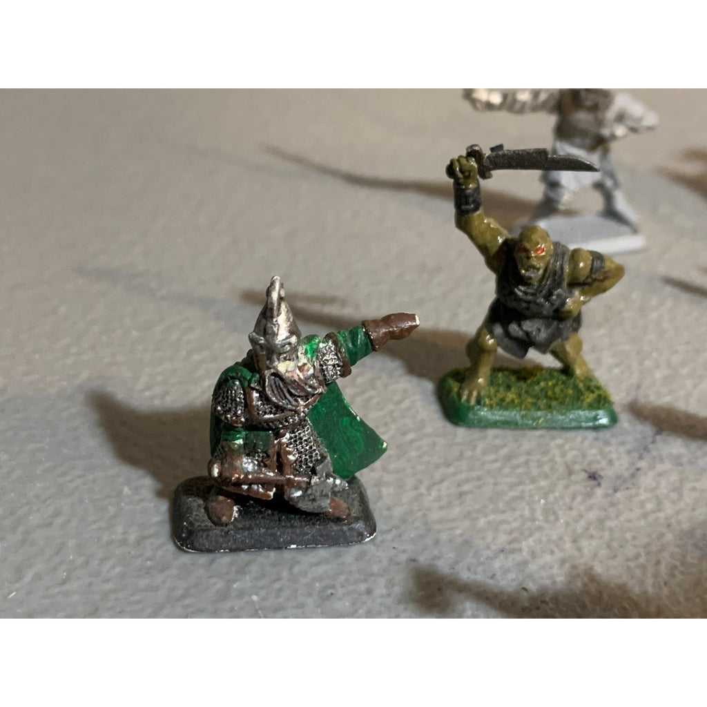 A30369 MITHRIL MINIATURES MIDDLE LOTR LORD RING METAL M SERIES LOT DWARF ORC MEN
