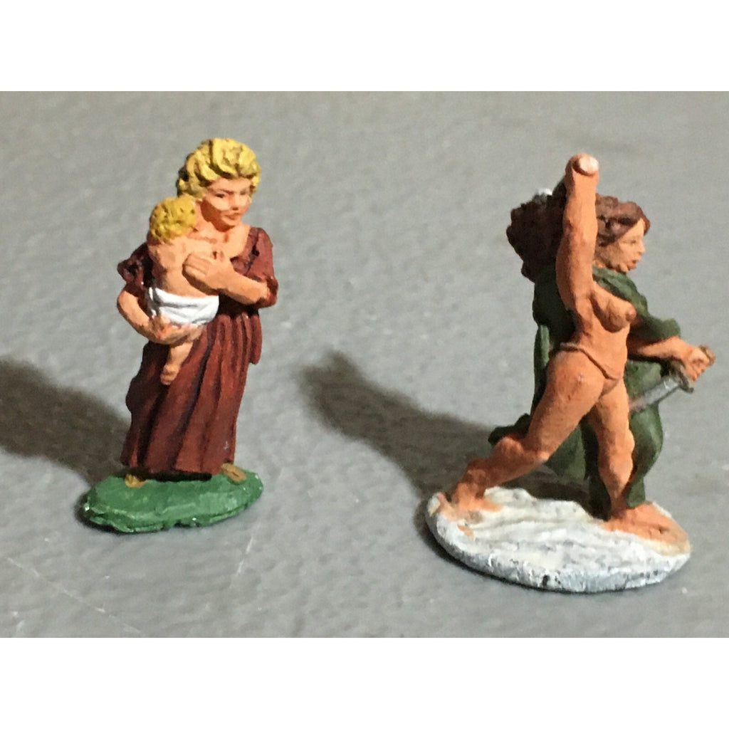 A10178 CITADEL PRE SLOTTA METAL RARE OOP PAINTED FEMALE PEASANTS WOMEN