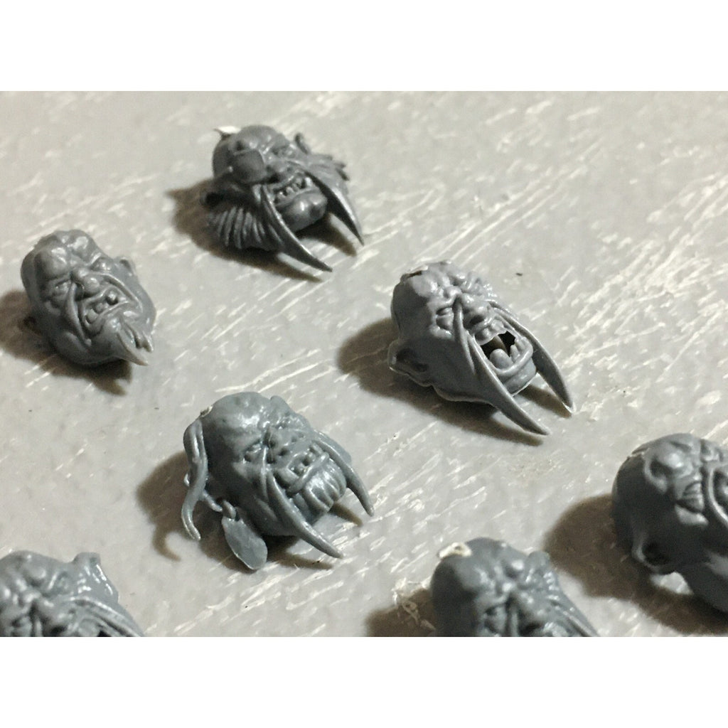 A22577 WARHAMMER FANTASY OGRE KINGDOMS BITS LOT HEADS GAMES WORKSHOP GW