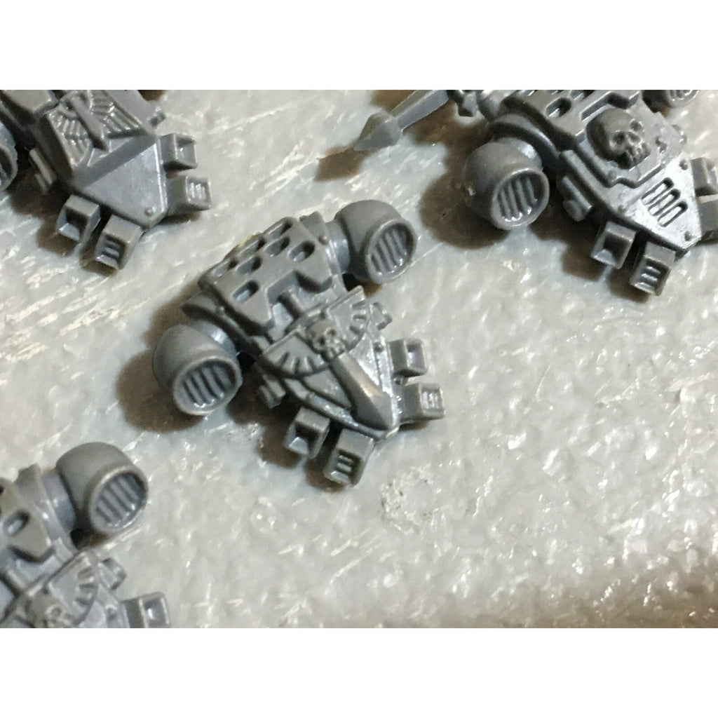 A23148 WARHAMMER 40K SPACE MARINES DARK ANGELS BITS LOT BACKPACKS GAMES WORKSHOP