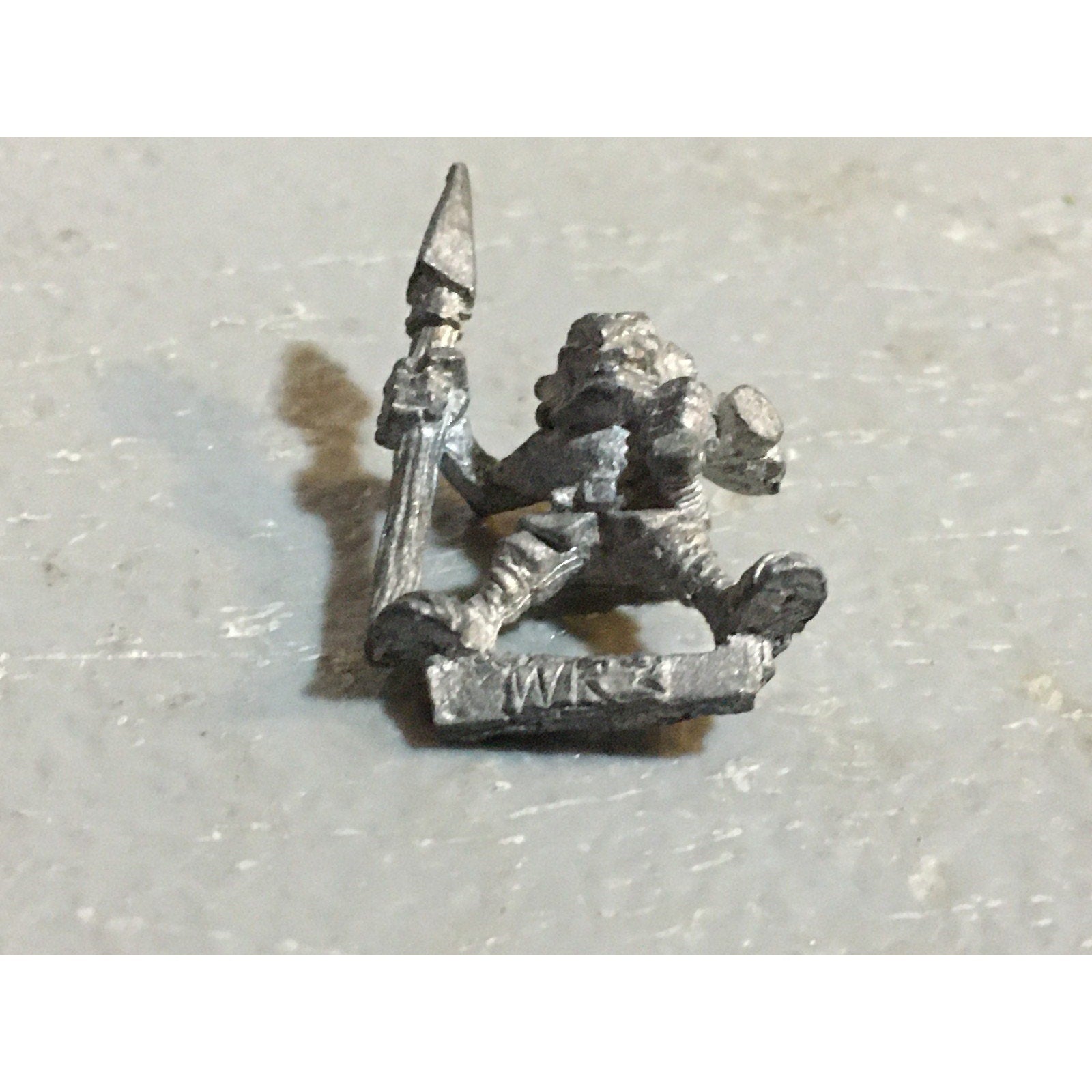 A32439 WARHAMMER MARAUDER CITADEL OOP METAL ORCS GOBLINS SPEAR WOLF RIDER GW