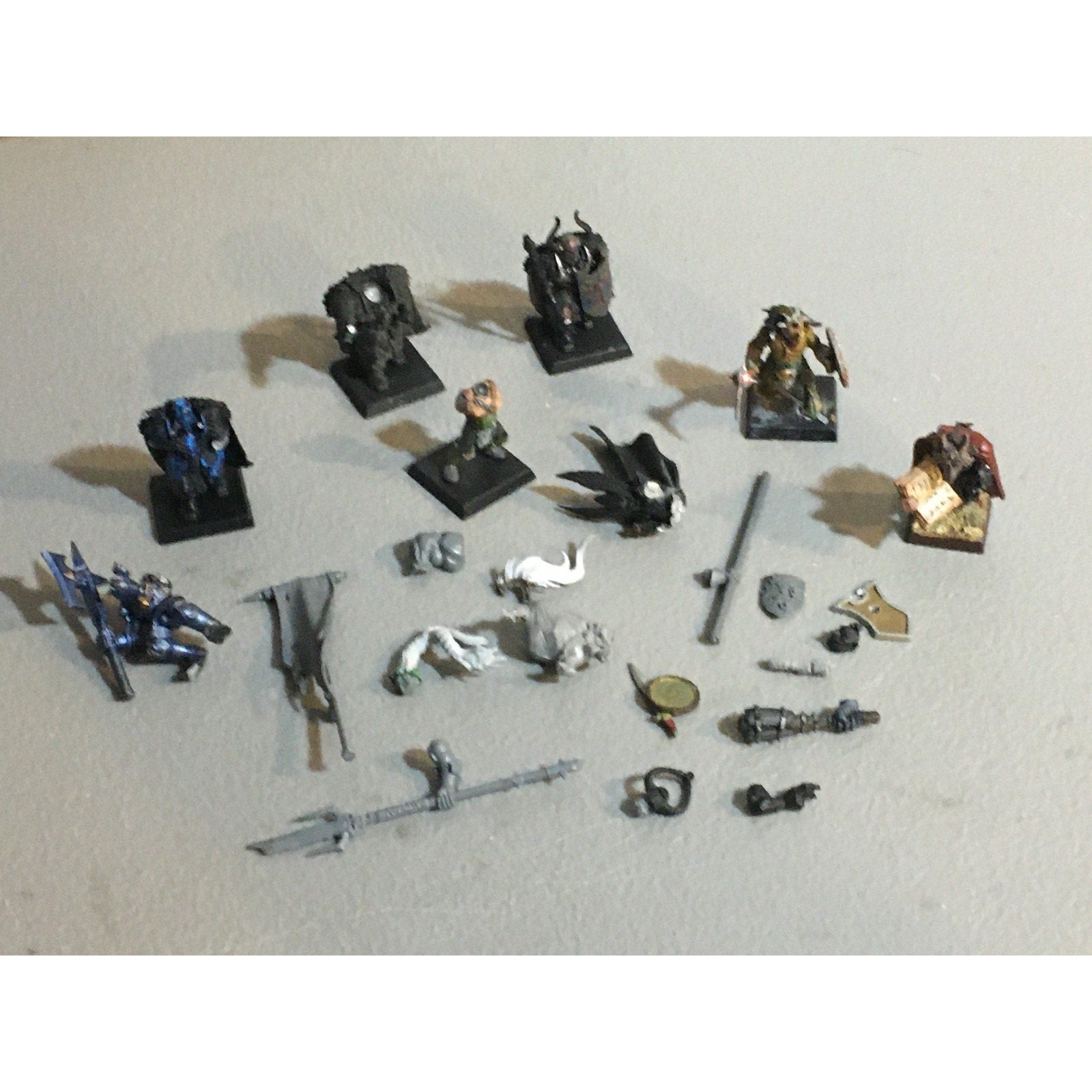 A29763 WARHAMMER FANTASY MIXED INCOMPLETE & BITS LOT CHAOS OGRE ELF GW