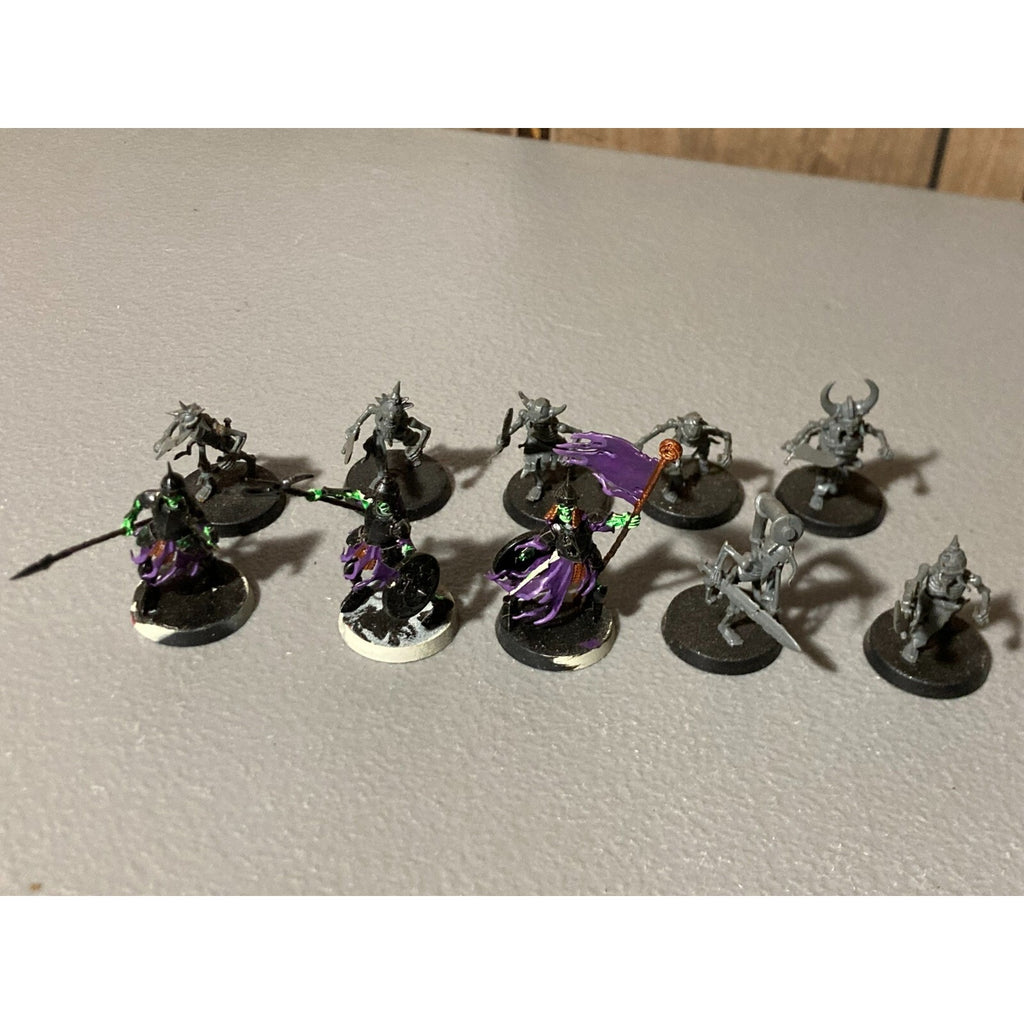 A19623 WARHAMMER FANTASY AOS SKELETON WARRIORS VAMPIRE COUNTS UNDEAD