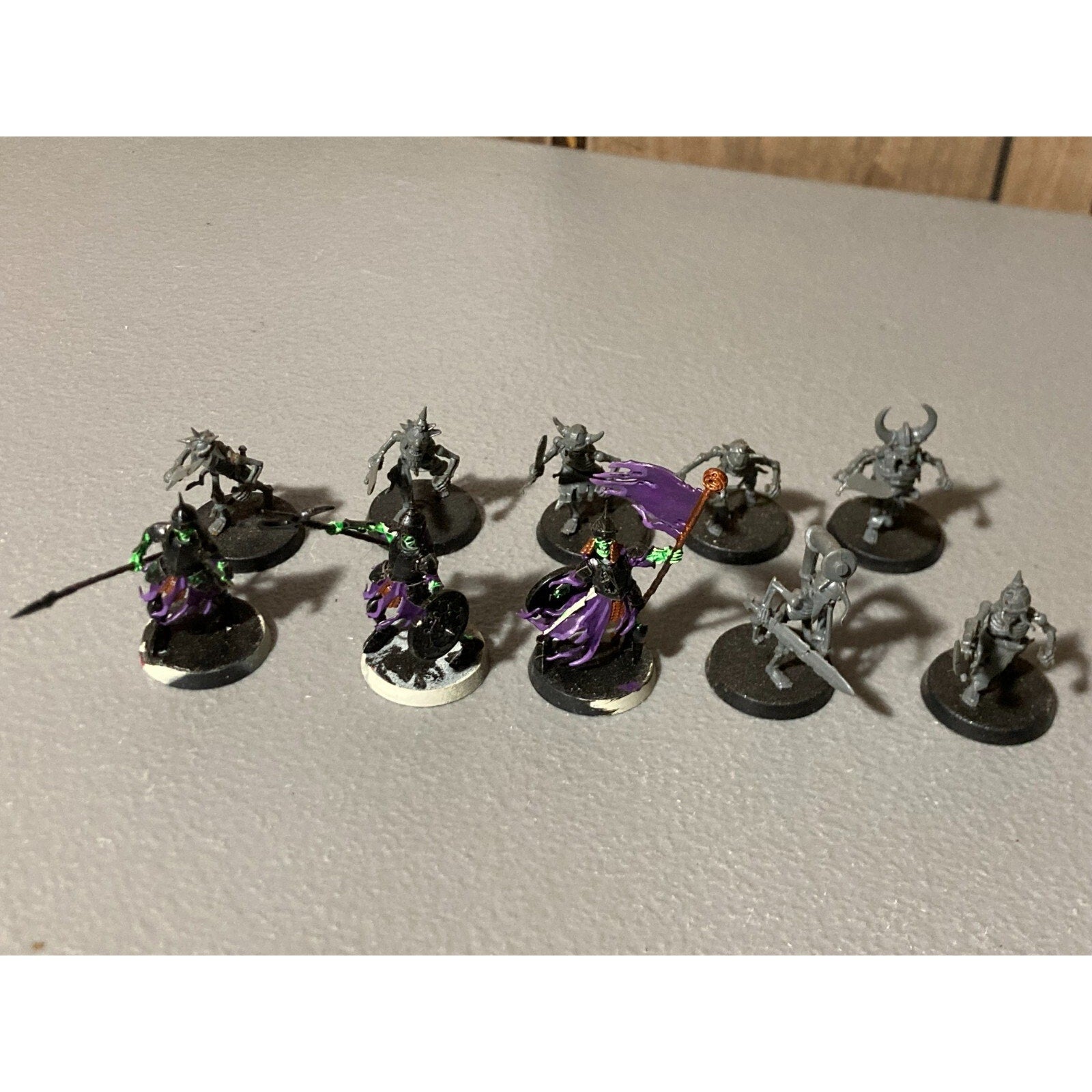 A19623 WARHAMMER FANTASY AOS SKELETON WARRIORS VAMPIRE COUNTS UNDEAD