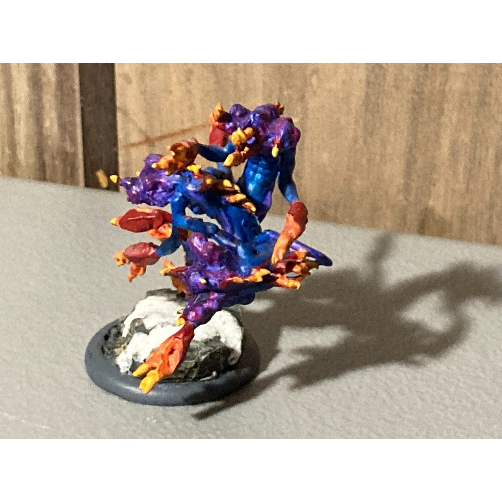 A19596 WARHAMMER 40K AOS CUST EXALTED FLAMERS READ TZEENTCH CHAOS DAEMONS PAINT