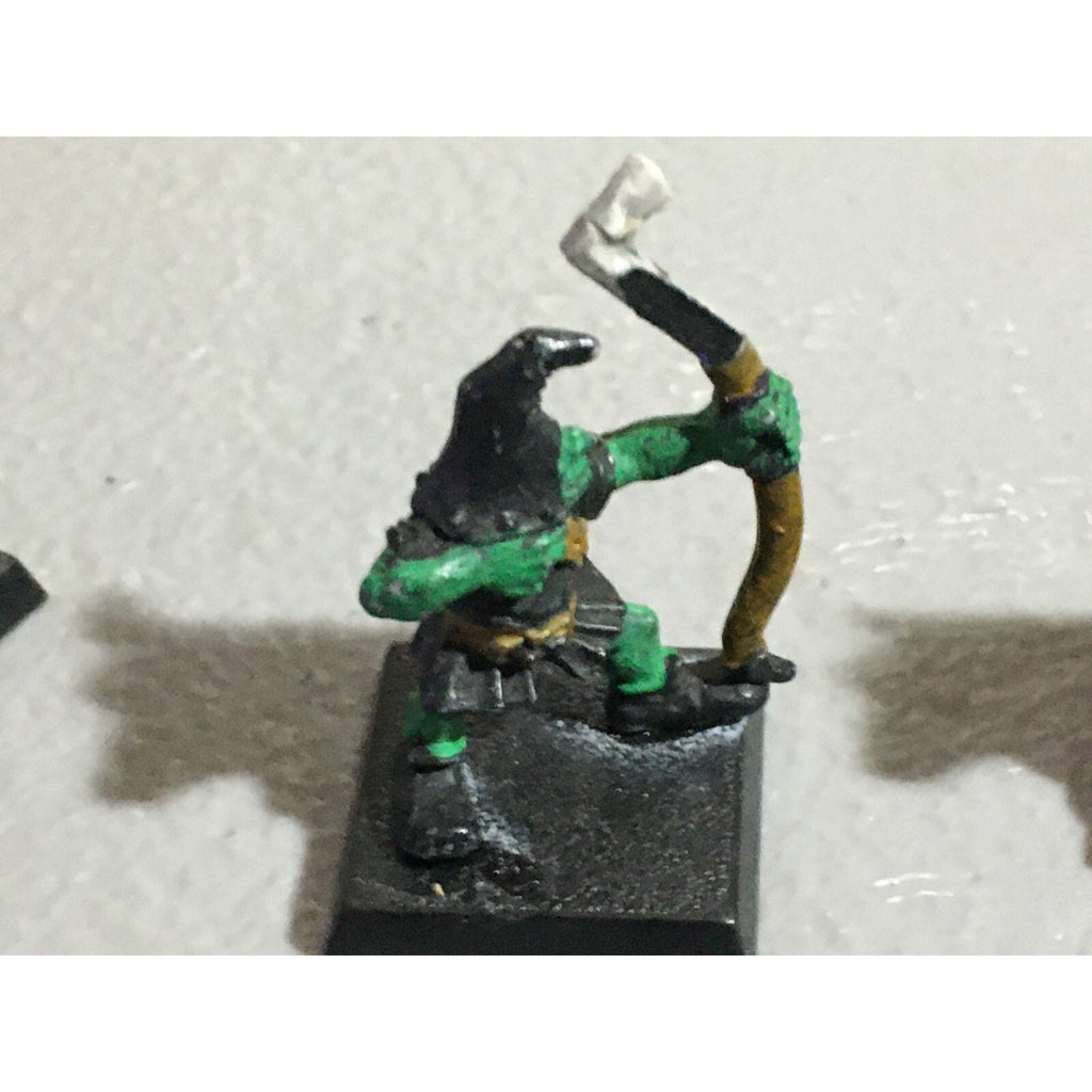 A22311 WARHAMMER FANTASY ORCS & GOBLINS BITS LOT GOBLIN ARCHER GAMES WORKSHOP GW