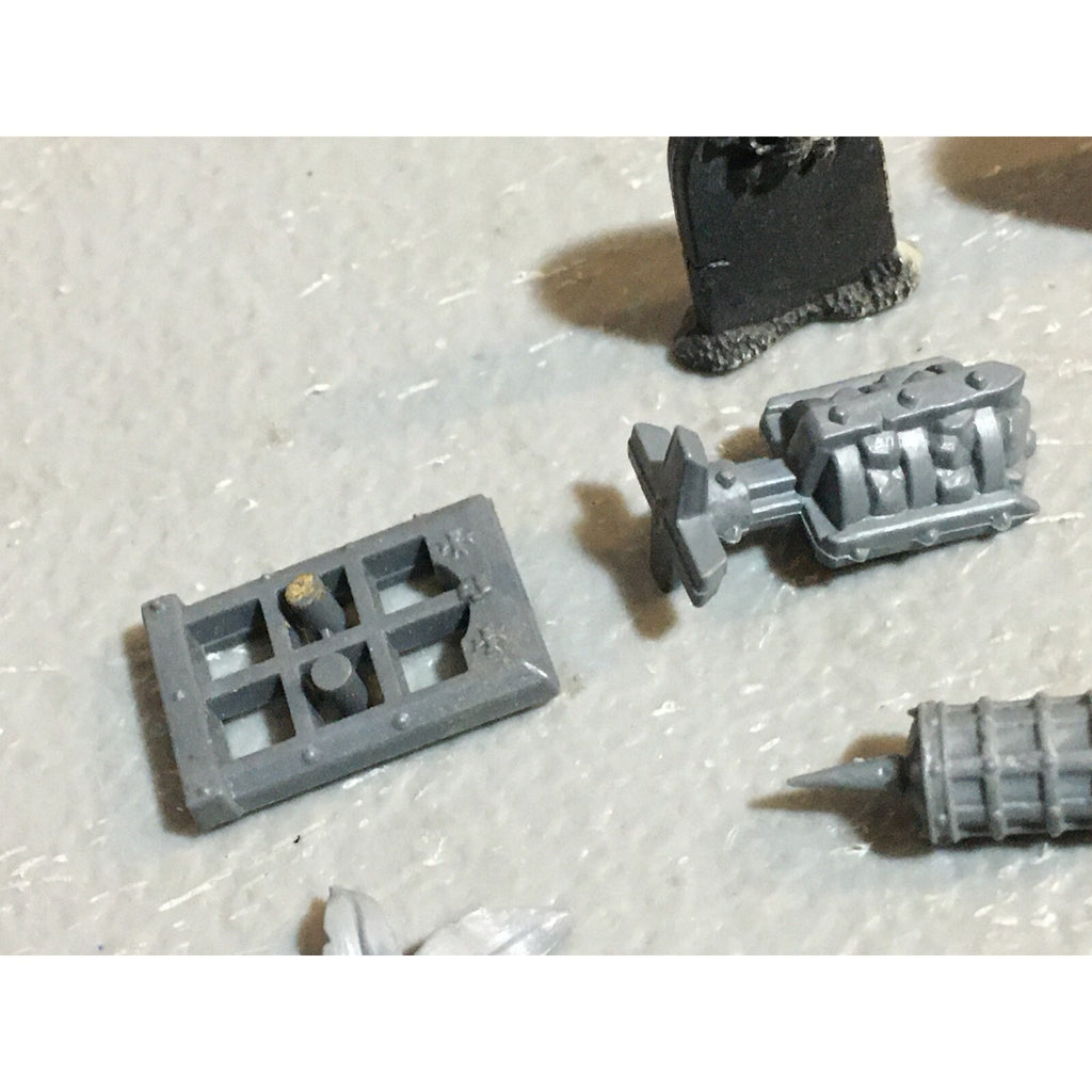 A23492 WARHAMMER FANTASY 40K TERRAIN BITS LOT GRAVE PLANT BASING GAMES WORKSHOP