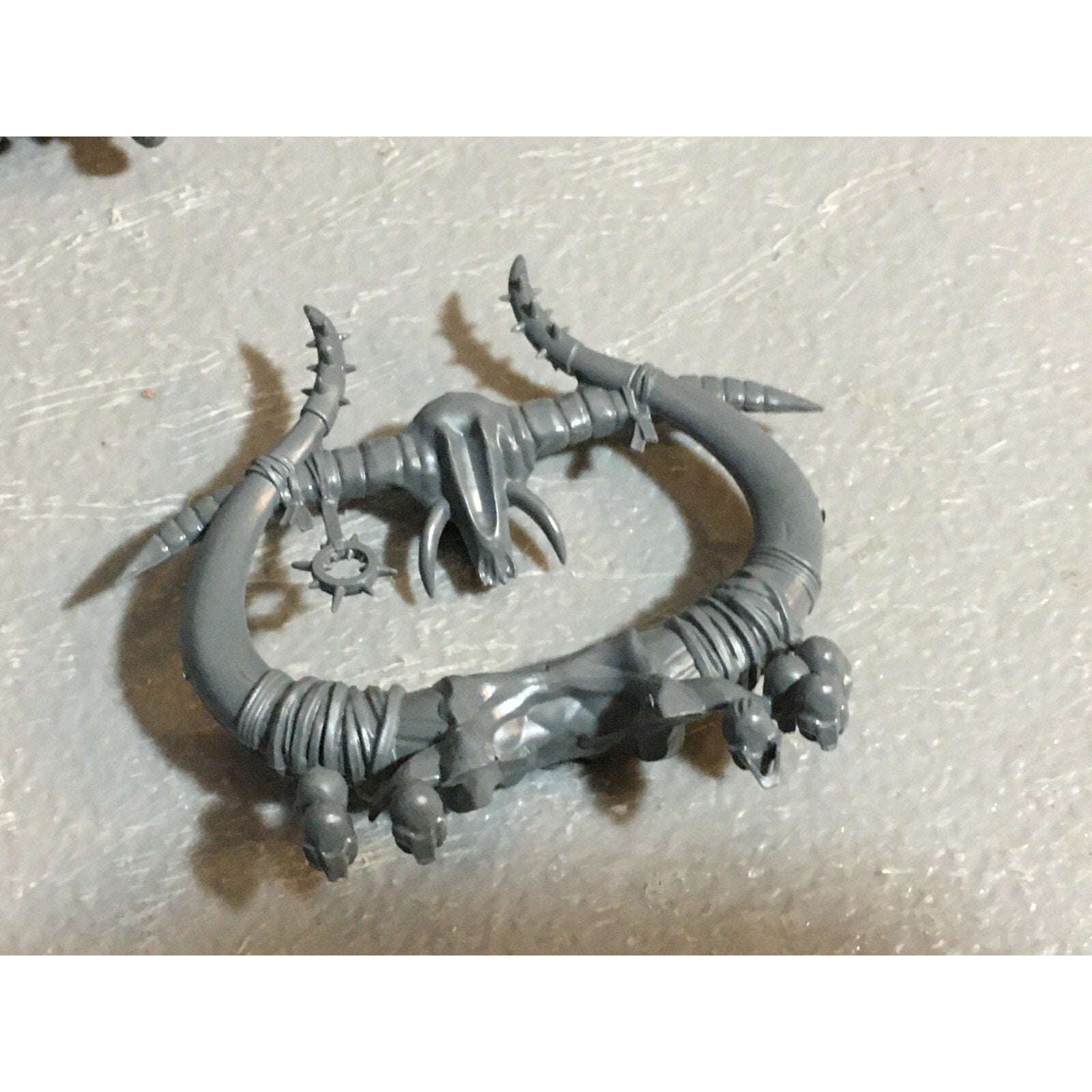 A23222 WARHAMMER FANTASY CHAOS BEASTMEN BITS LOT CYGOR HORNS GAMES WORKSHOP GW
