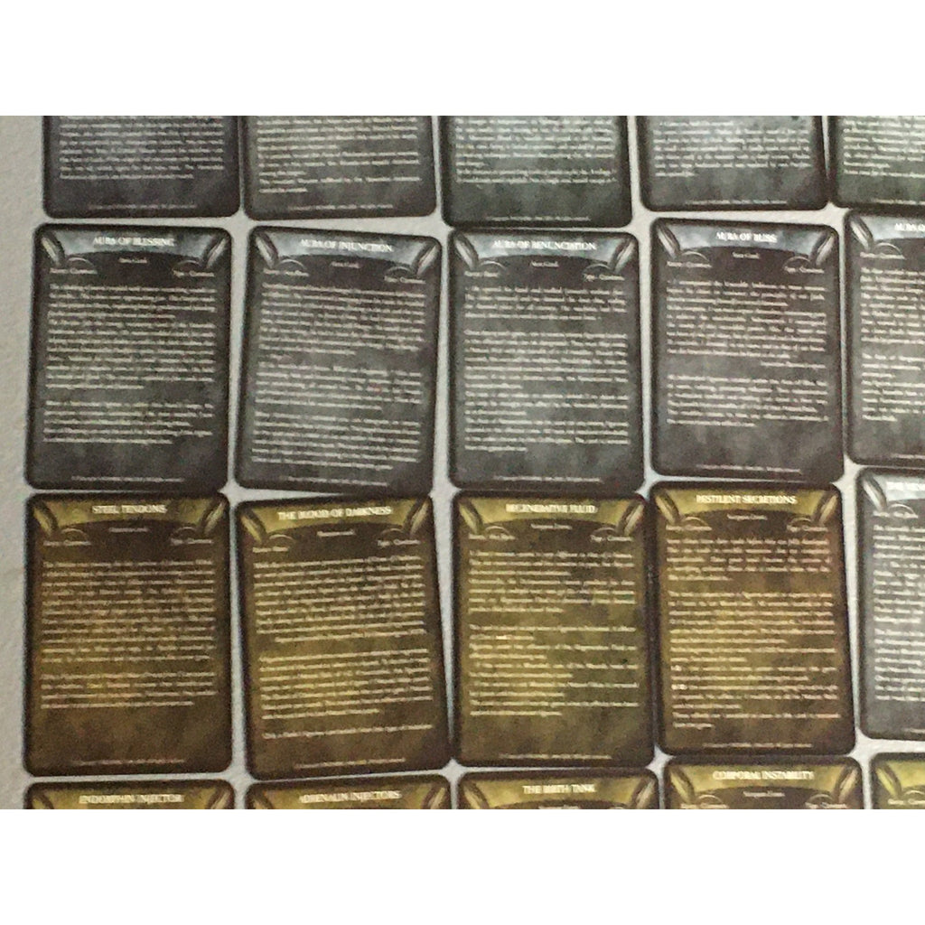 A32712 RACKHAM CONFRONTATION 104 COUNT CARDS LOT TABLETOP