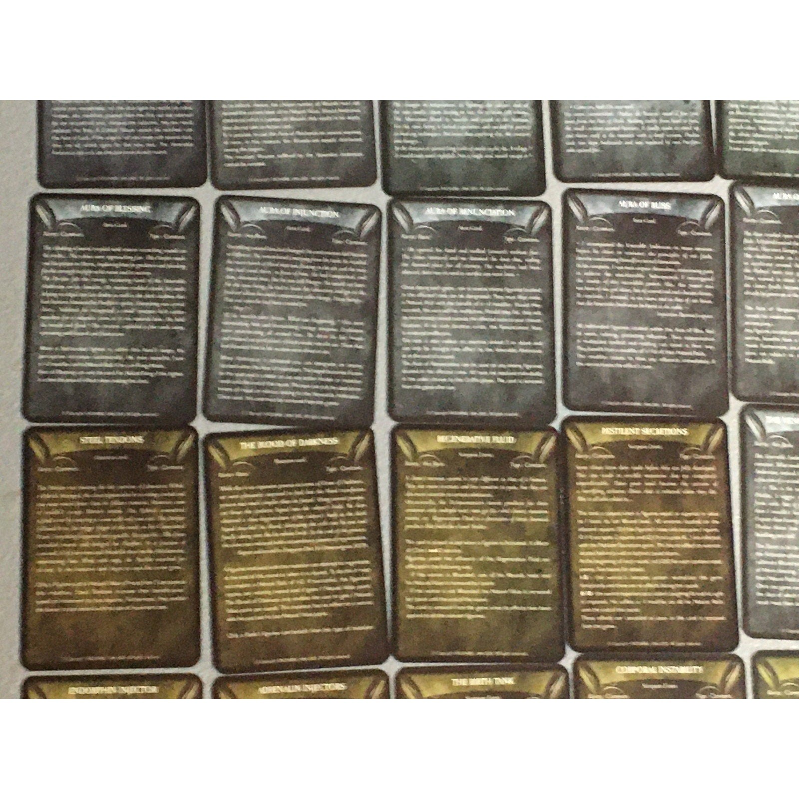 A32712 RACKHAM CONFRONTATION 104 COUNT CARDS LOT TABLETOP