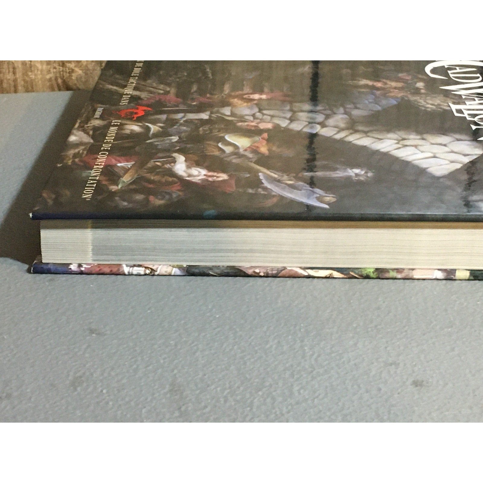 BOOK USED RACKHAM CONFRONTATION CADWALLON THE FREE CITY RULEBOOK FRENCH HARDBACK