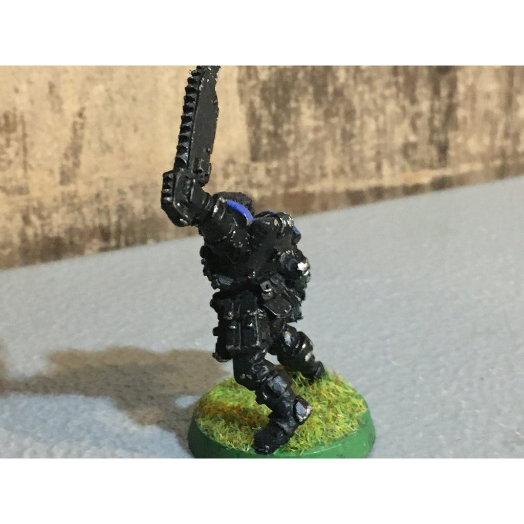 A33825 WARHAMMER 40K SPACE MARINES METAL SCOUT SERGEANT GW