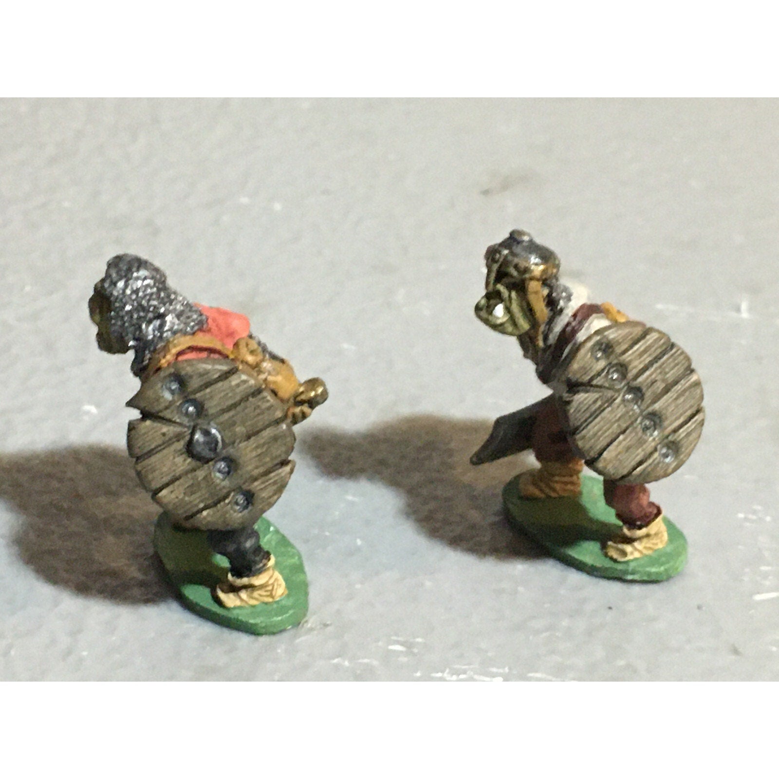A10087 CITADEL PRE SLOTTA METAL RARE OOP ORC WARRIORS 2 PK WARHAMMER PAINTED