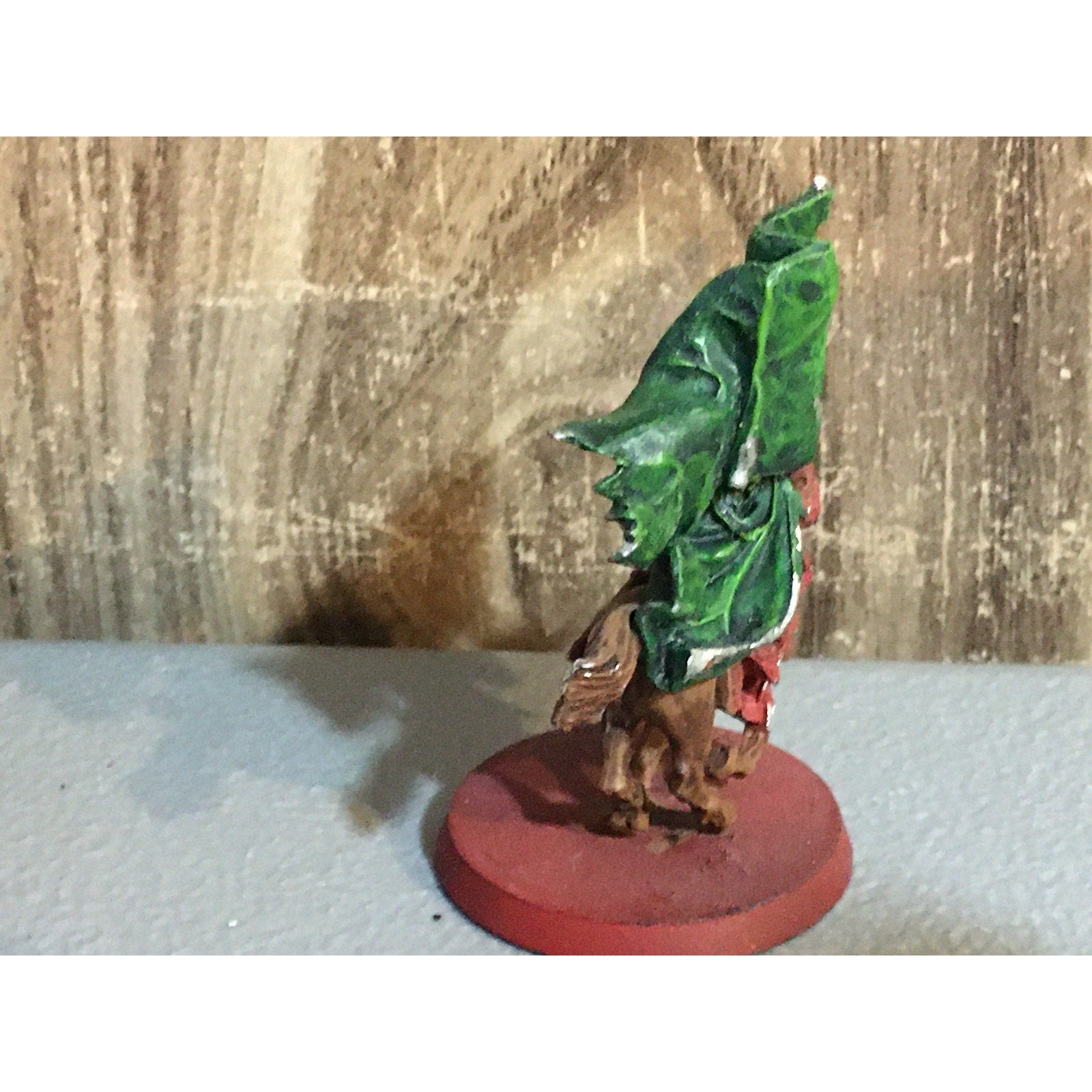 A30091 LOTR LORD OF THE RINGS GAMES WORKSHOP METAL ROHAN GAMLING W ROYAL BANNER