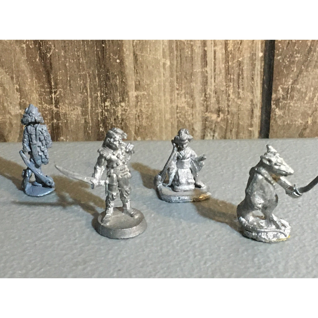 A32634 GRENADIER MINIATURES METAL FANTASY WARRIOR FEMALE RATMAN TABLETOP RPG