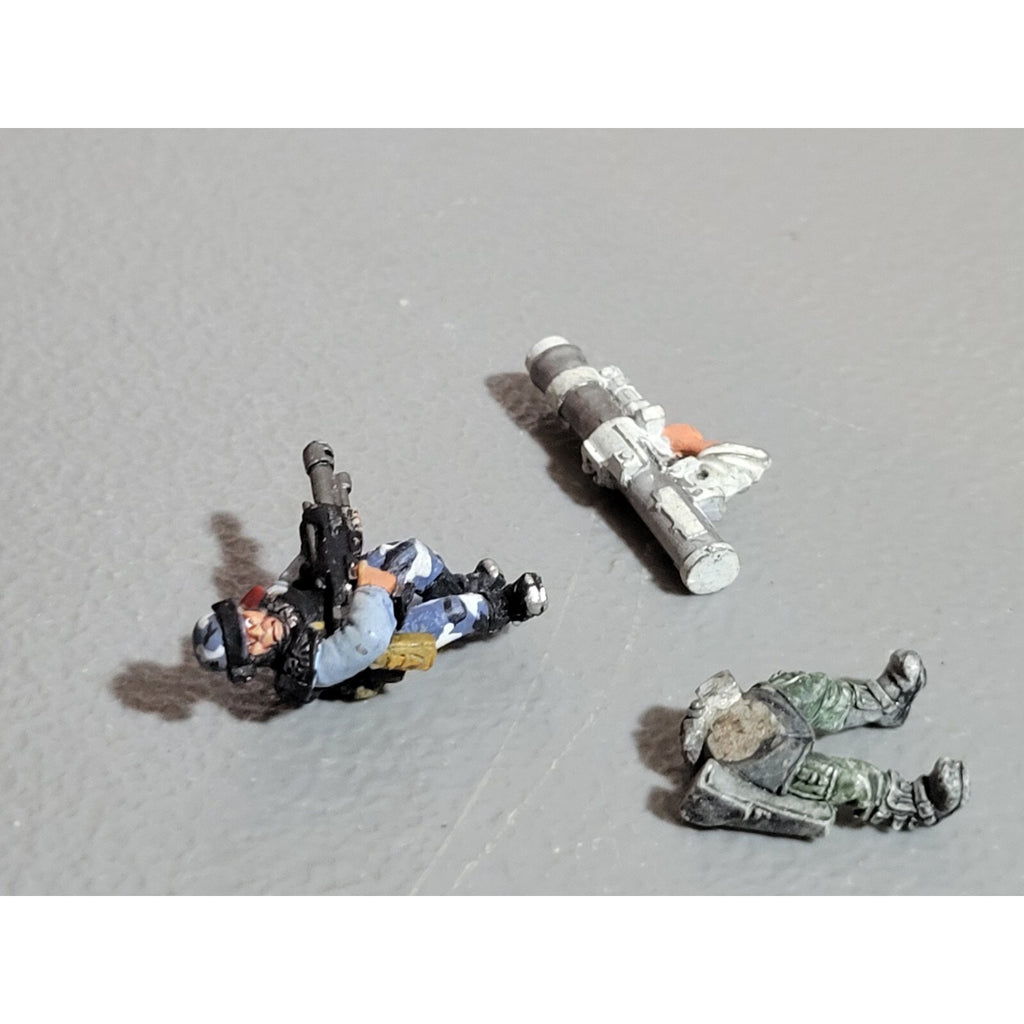 A19072 WARHAMMER 40K IMPERIAL GUARD ASTRA OOP METAL BITS LOT