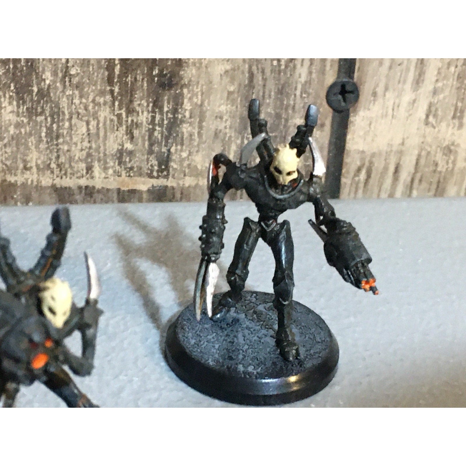 A33514 RACKHAM AT-43 THERIAN STORM GOLEMS 4 PK MINIATURES W CARD