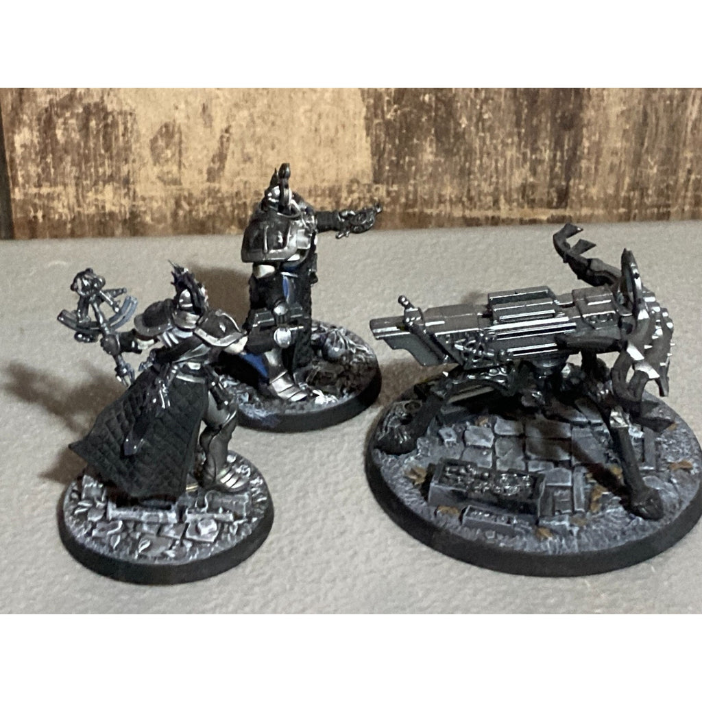 A19281 WARHAMMER AOS SIGMAR STORMCAST CELESTAR BALLISTA & CREW PAINTED BASED