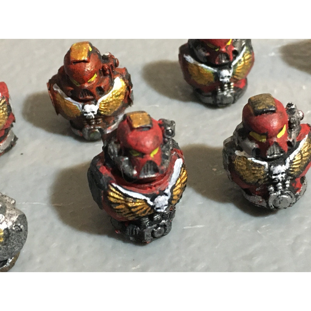 A23086 WARHAMMER 40K SPACE MARINES BITS LOT HEADS TORSOS GAMES WORKSHOP GW