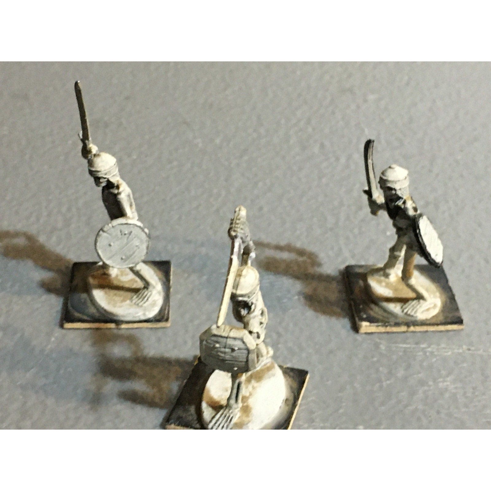 A32378 RAL PARTHA METAL MINIATURES SKELETON WARRIOR 3 PK TABLETOP WAR GAMES