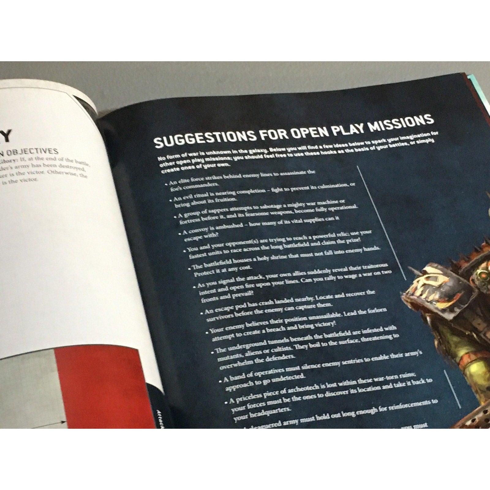 BOOK WARHAMMER 40K CORE BOOK 9TH EDITION RULE LIMITED COLLECTOR USED HB HARDBACK