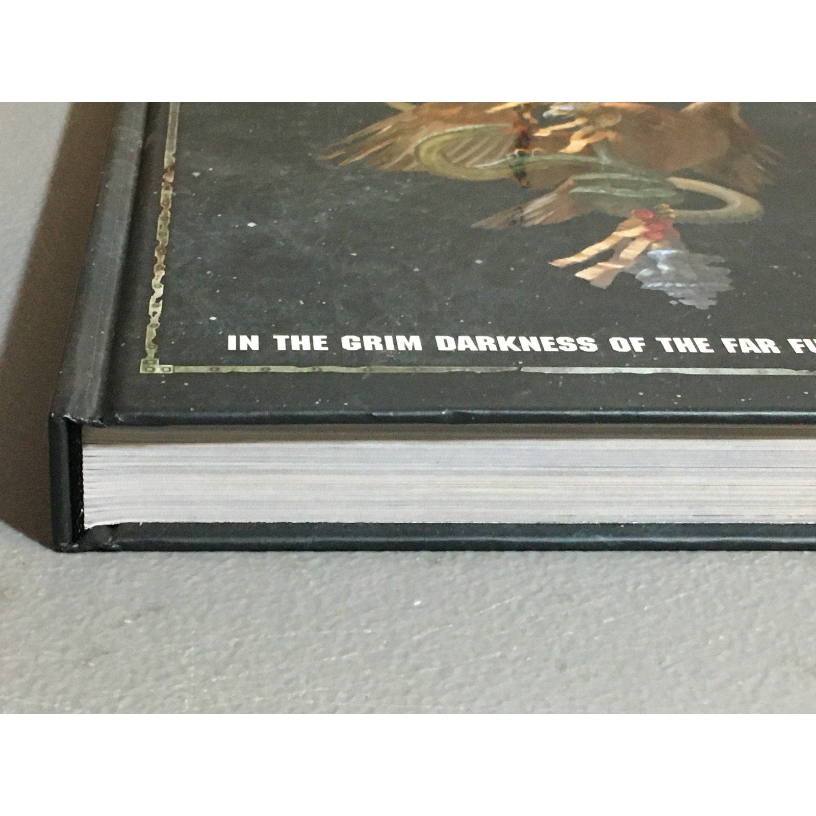 BOOK GAMES WORKSHOP WARHAMMER 40K GRIM DARKNESS RULEBOOK 8TH ED HB USED