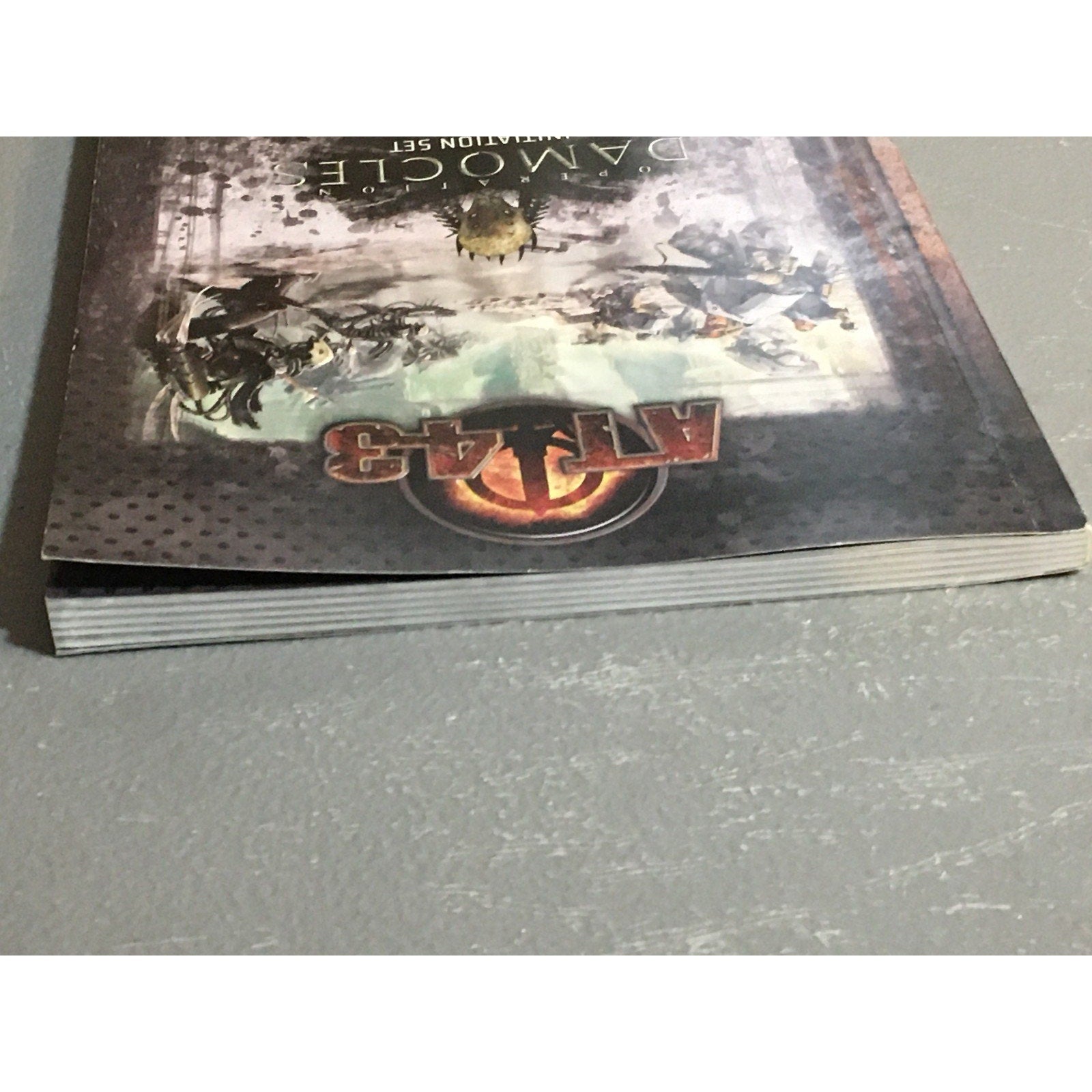 A24212 RACKHAM AT-43 OPERATION DAMOCLES INITIATION SET BOOK & PLAYMAT