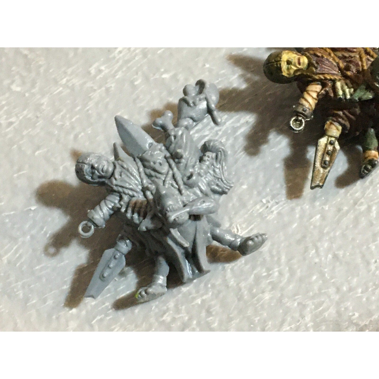A23257 WARHAMMER FANTASY OGRE KINGDOMS BITS LOT GNOBLARS BULLS GAMES WORKSHOP GW