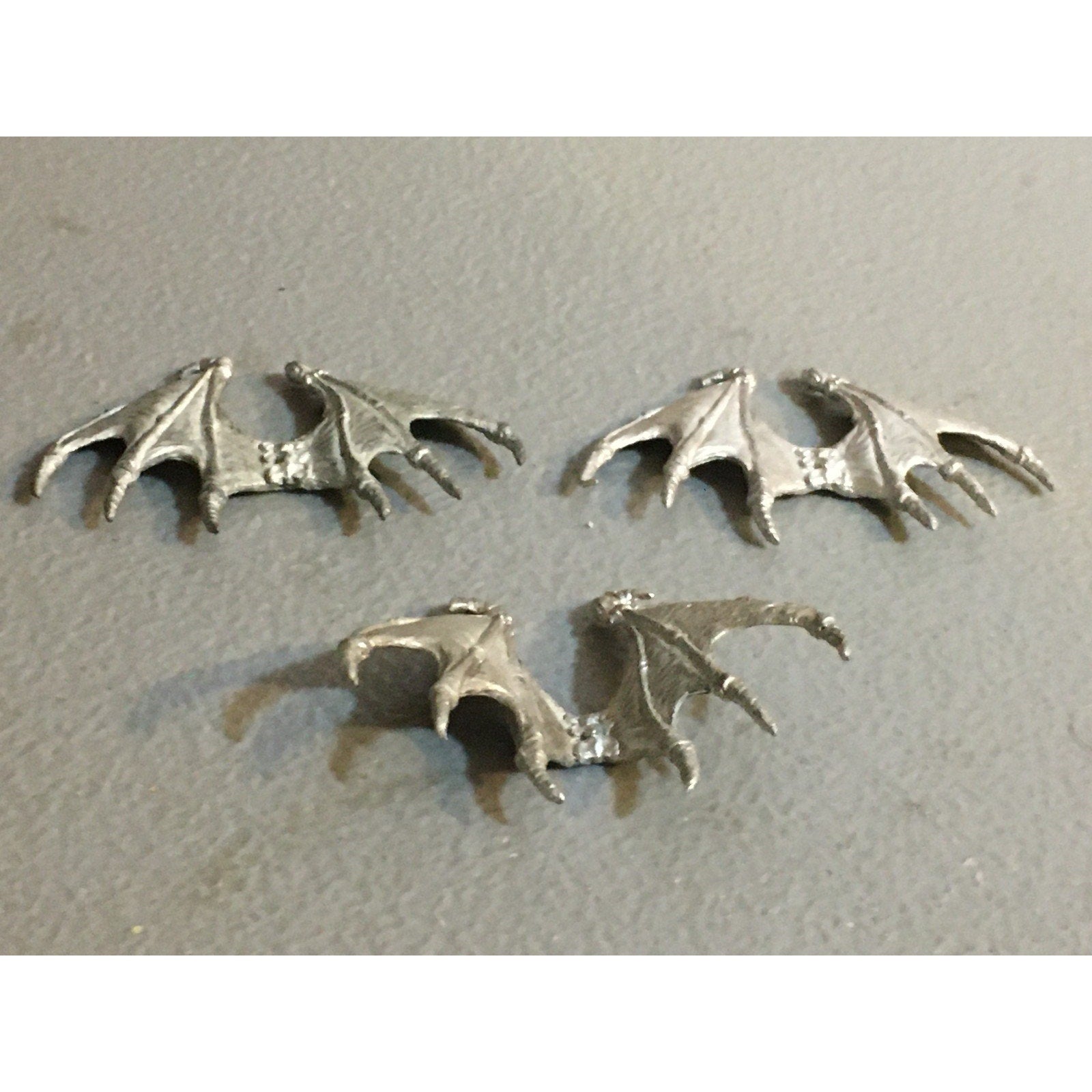 A33851 WARHAMMER 40K TYRANIDS BITS LOT METAL GARGOYLE WINGS 3 PK GW