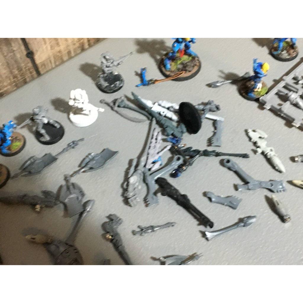 A20100 WARHAMMER 40K ELDAR CRAFTWORLDS BITS LOT CANNON TURRET GUARDIAN WRAITH